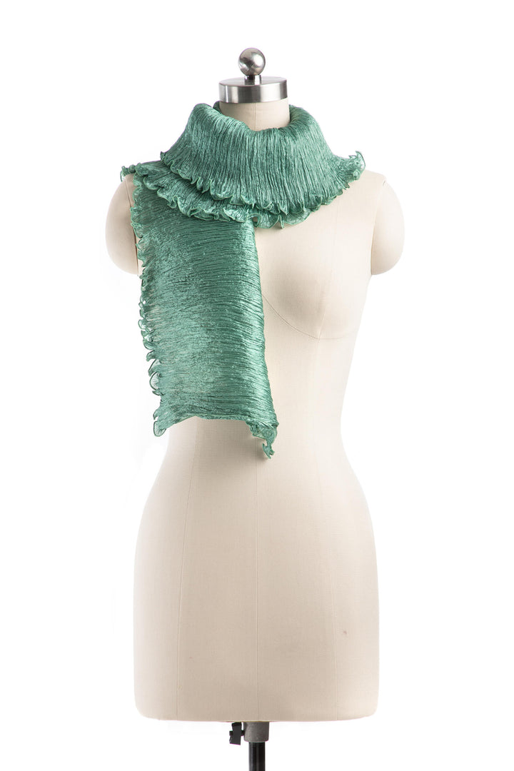 Crinkled Silk Scarf