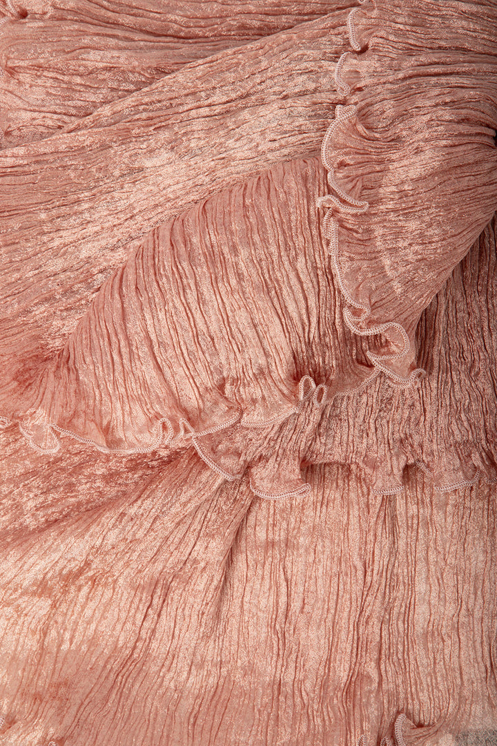 Crinkled Silk Scarf