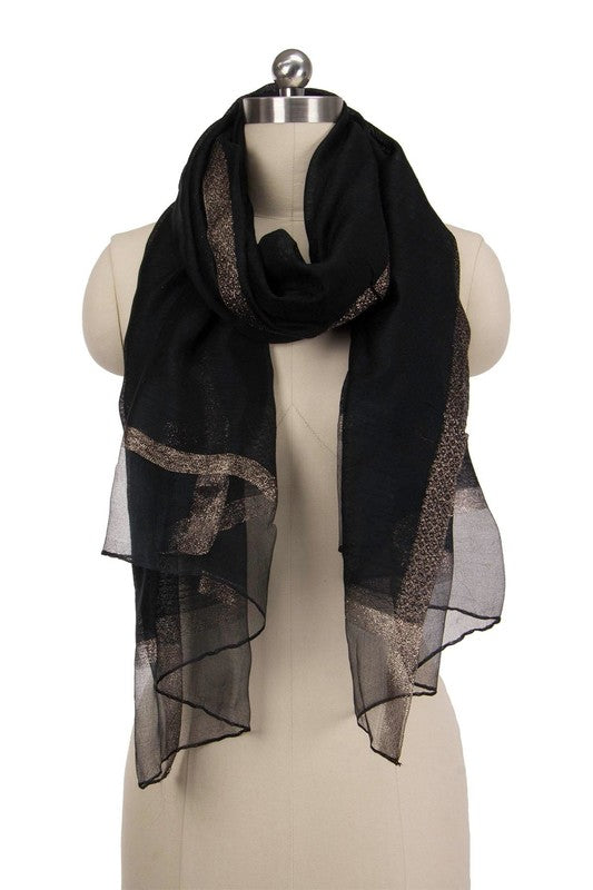 Shimmer & Shine Border Scarf