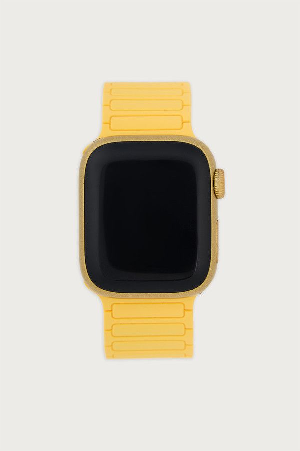 Magnetic Apple Watch Band - Yellow