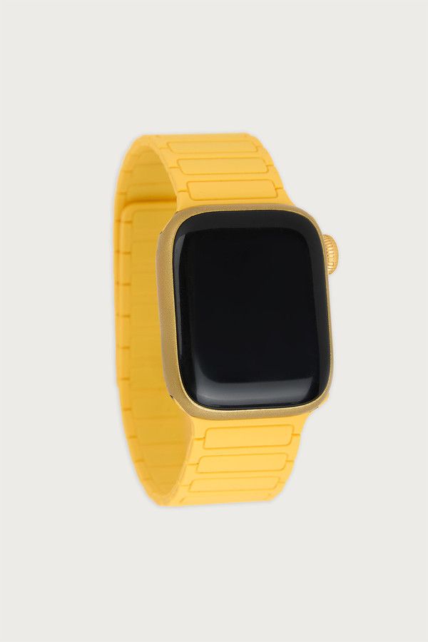 Magnetic Apple Watch Band - Yellow