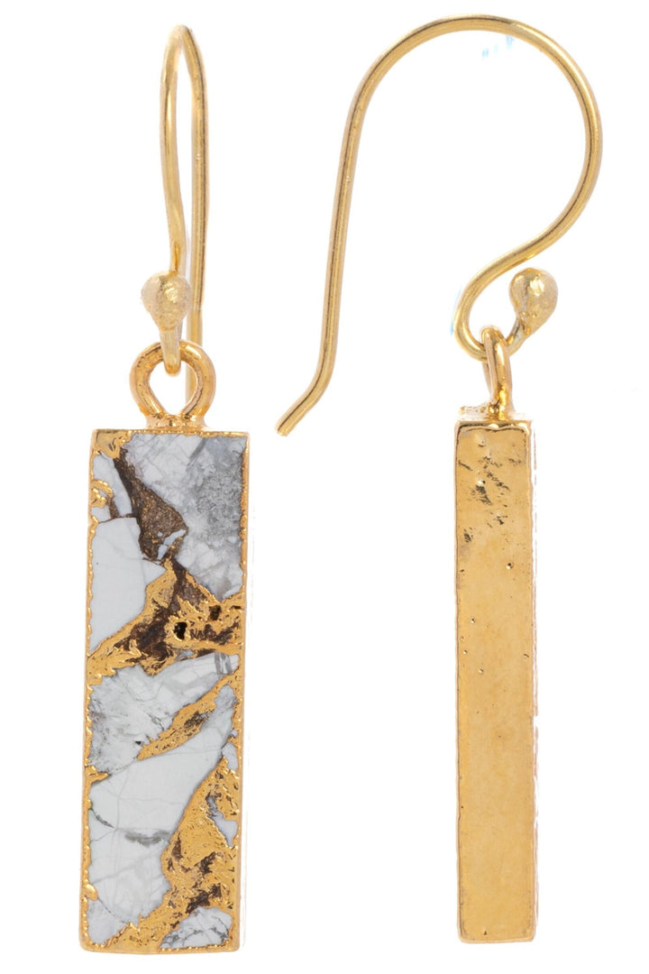 Mojave Mini Rectangle Earring and Necklace Set