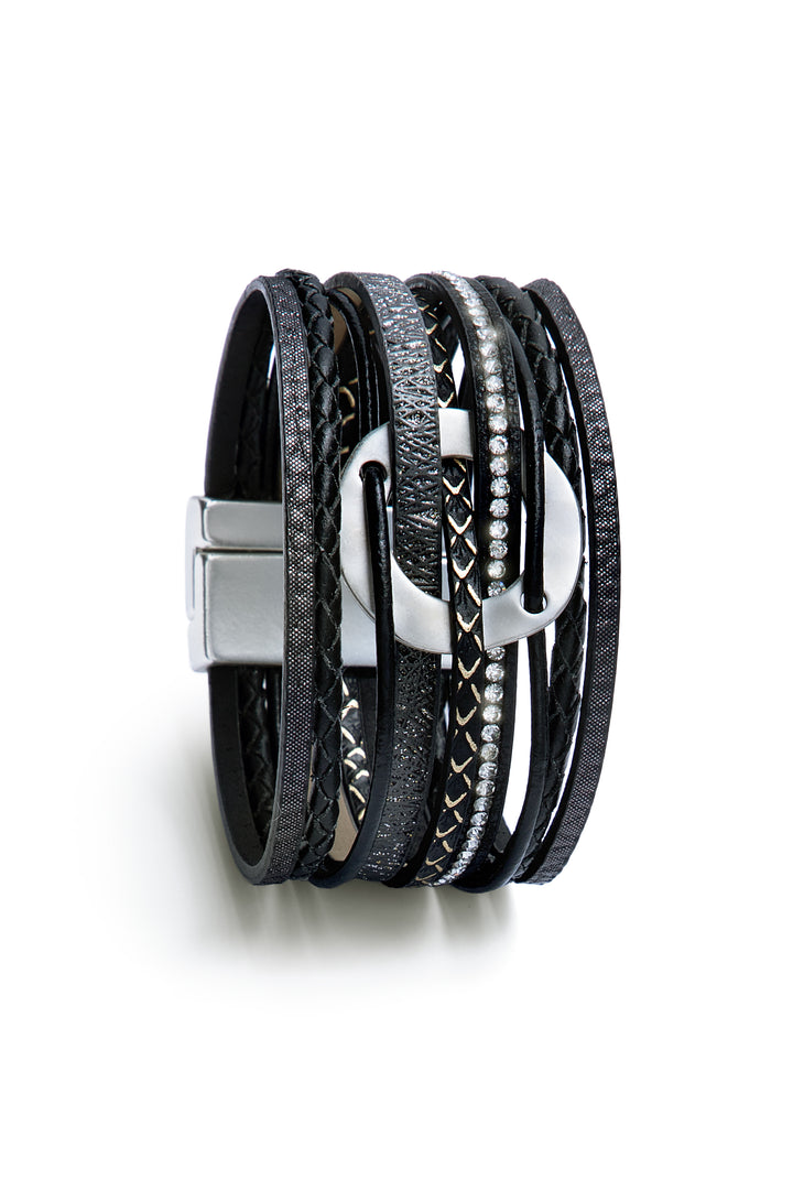 Leather Orbital Bracelet