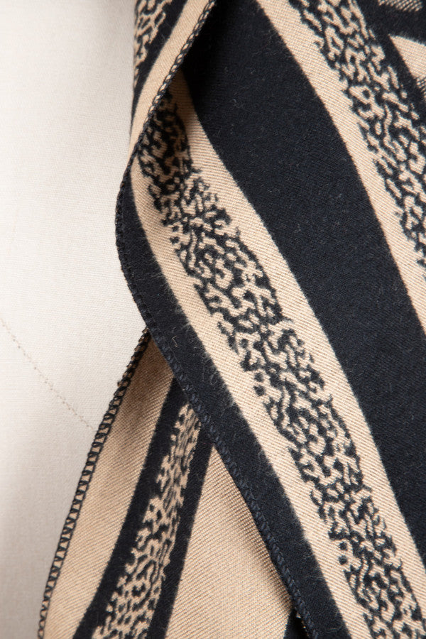 Reversible Leopard Pattern Scarf