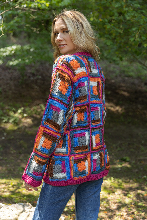 Marrakesh Crochet Short Jacket