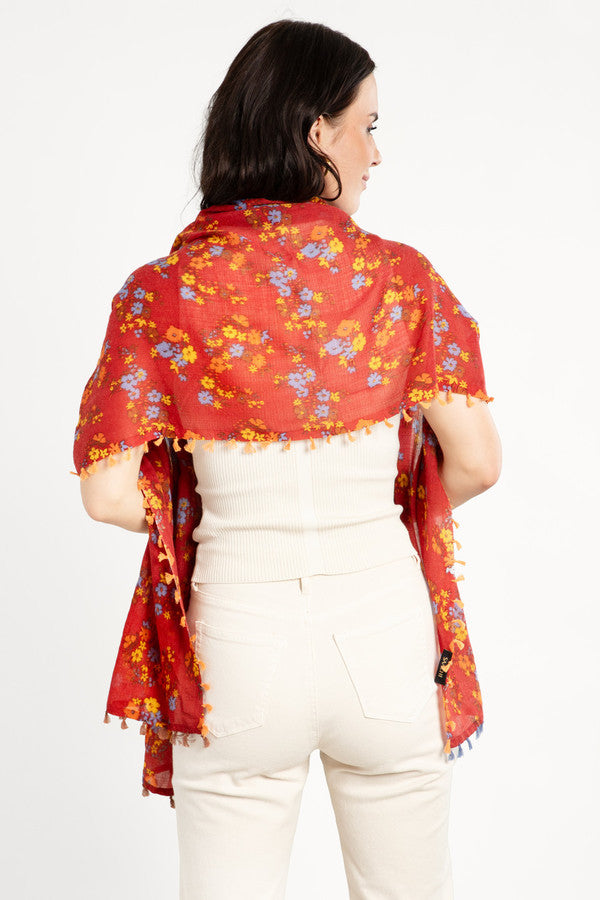 Atalia Multi Floral Scarf