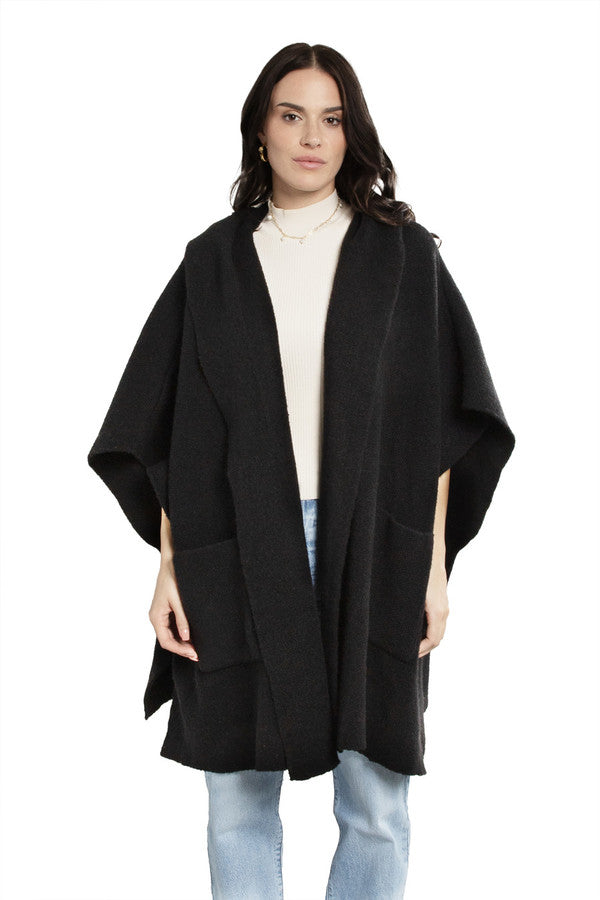 Oversized Hooded Kimono