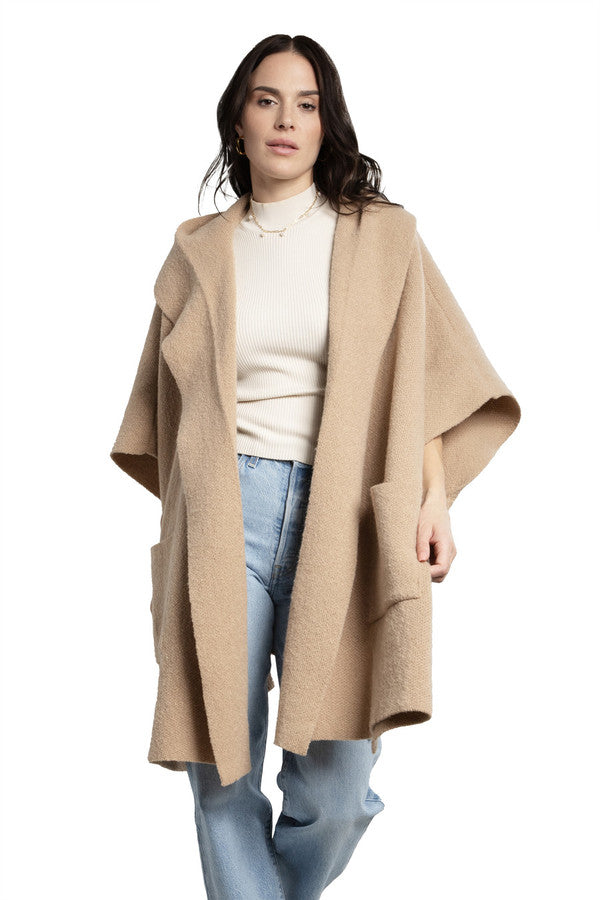 Oversized Hooded Kimono