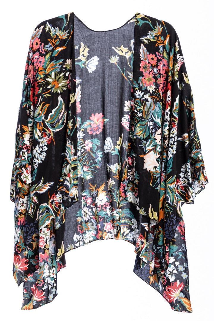 Lightweight Floral Kimono Short