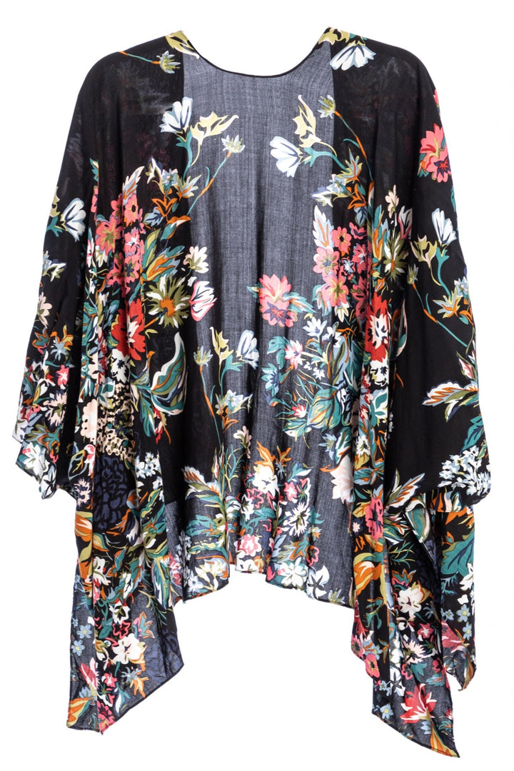 Lightweight Floral Kimono Short