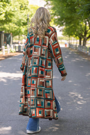 Marrakesh Crochet Long Jacket