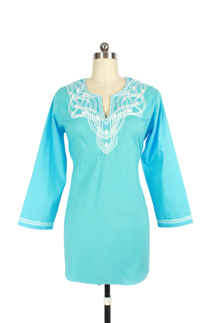 Trendy Short Cotton Tunic