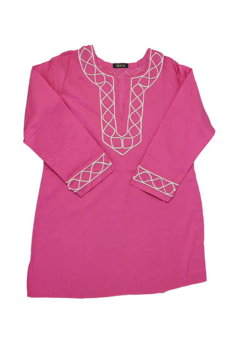 Loop Embroidered Design A-line Tunic
