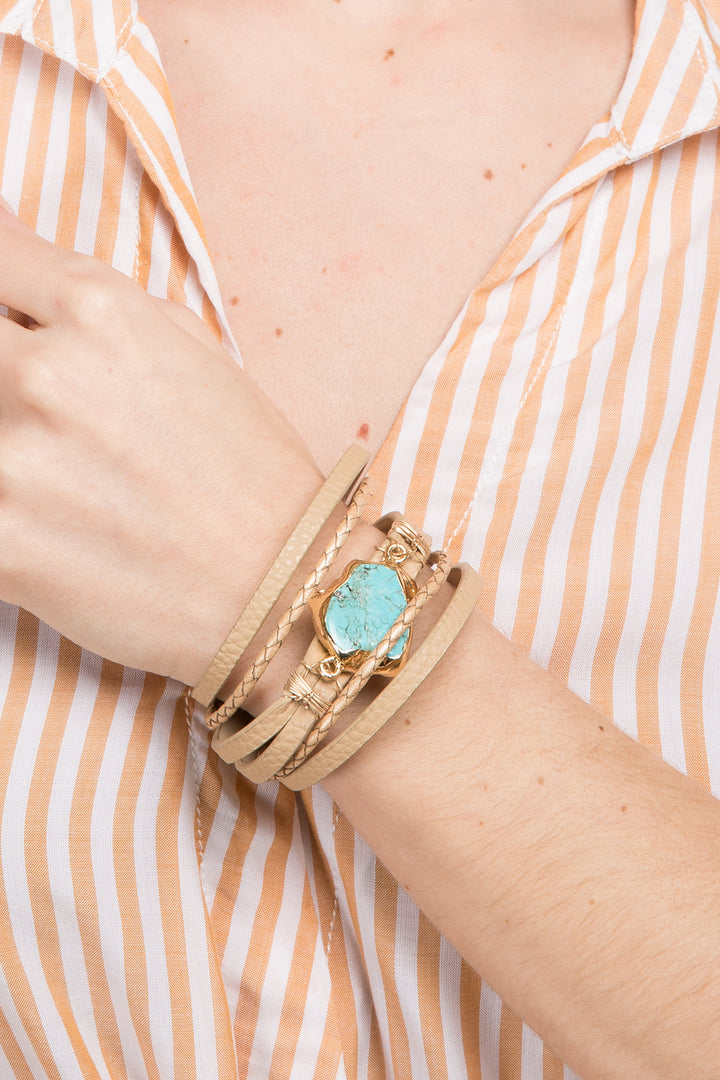 Braided Turquoise Bracelet