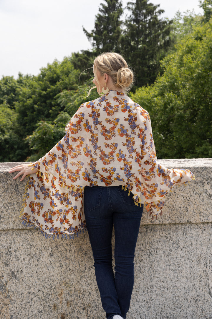 Atalia Multi Floral Scarf