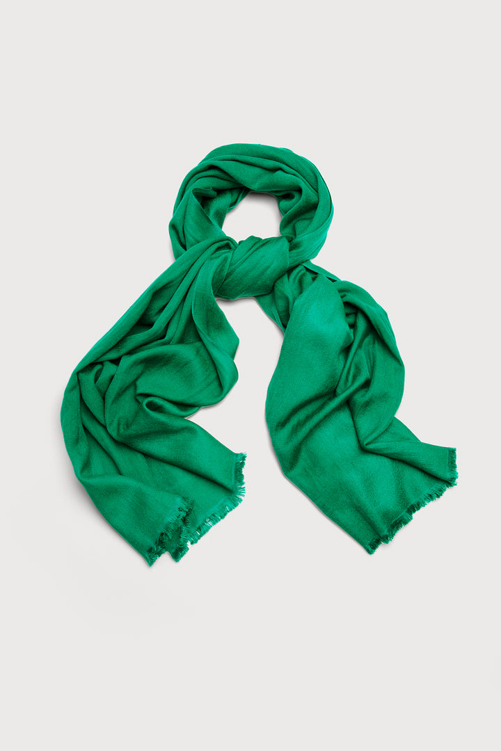 Cashmere Eyelash Fringe Scarf