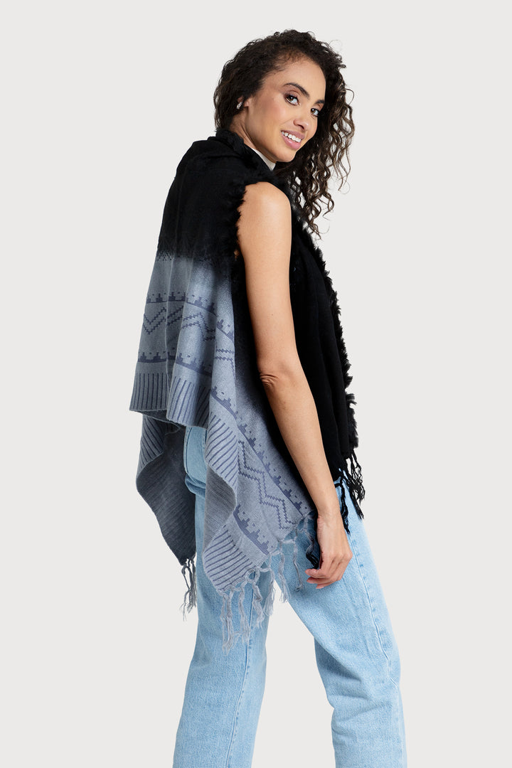 Fur Fringed Vest