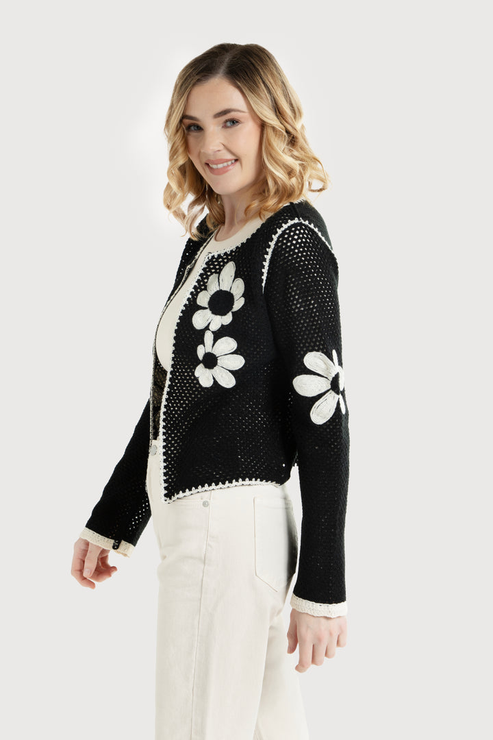 Crochet Fiore Cardigan