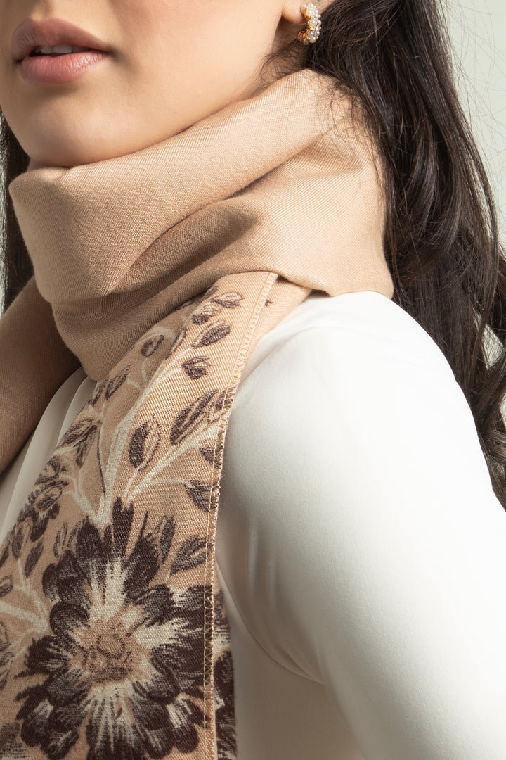 Reversible Wildflower Scarf
