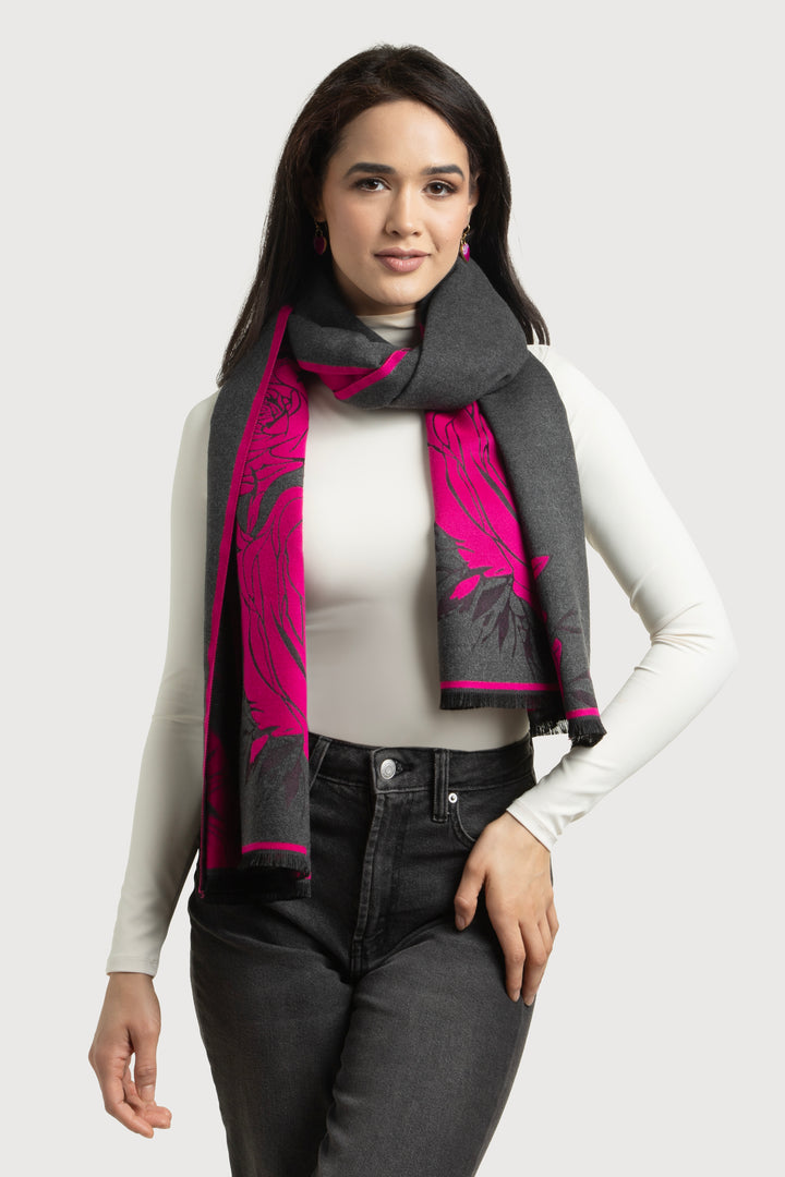Fiore Reversible Scarf