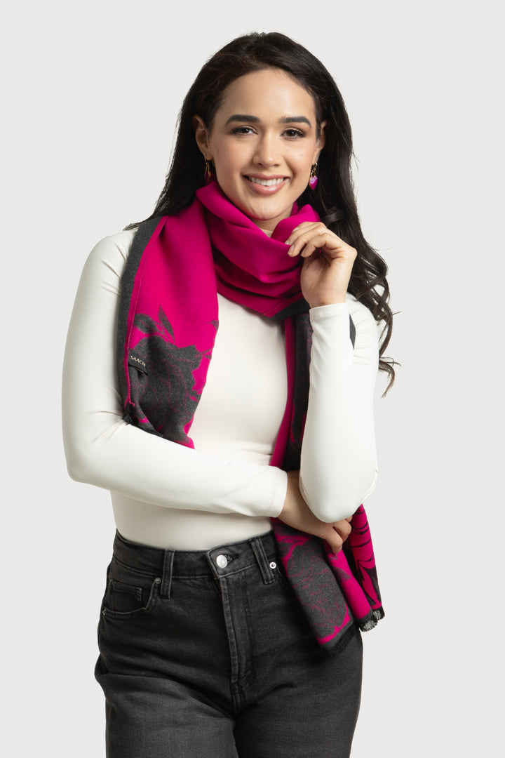Fiore Reversible Scarf