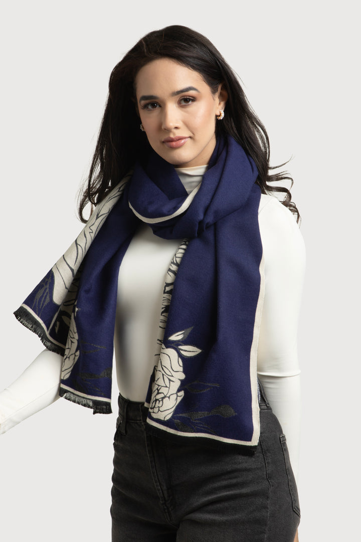 Fiore Reversible Scarf