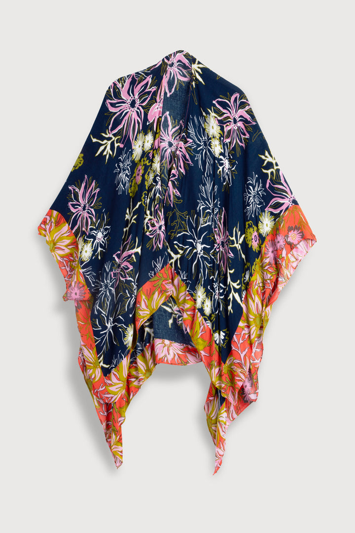 Vibrant Pattern Kimono for Summer
