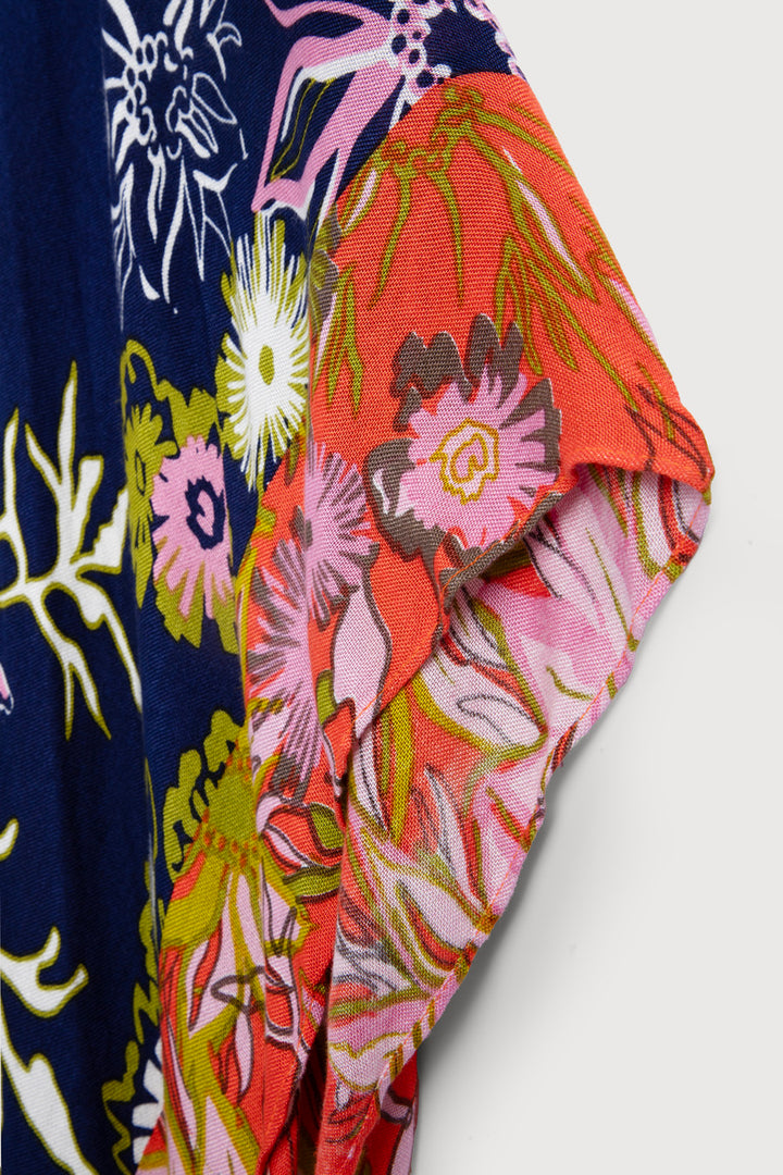 Vibrant Pattern Kimono for Summer