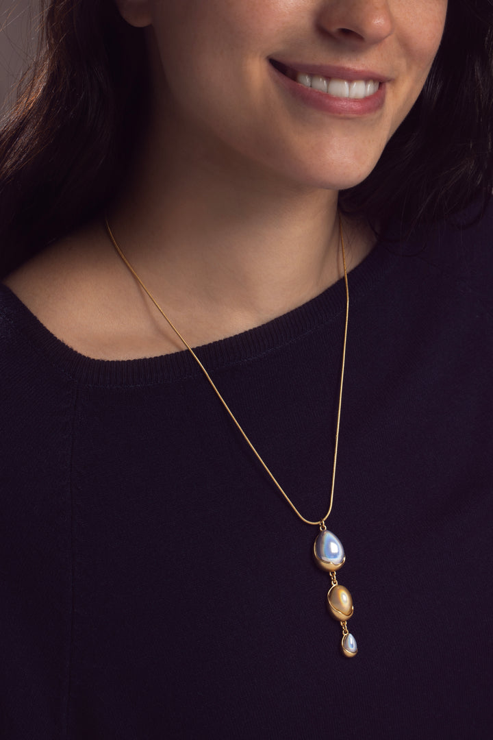 Triplicity Orb Drop Necklace