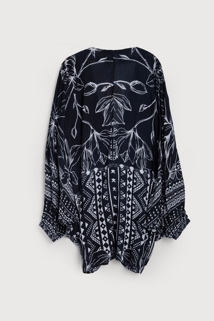 Keira Tribal Print Kimono