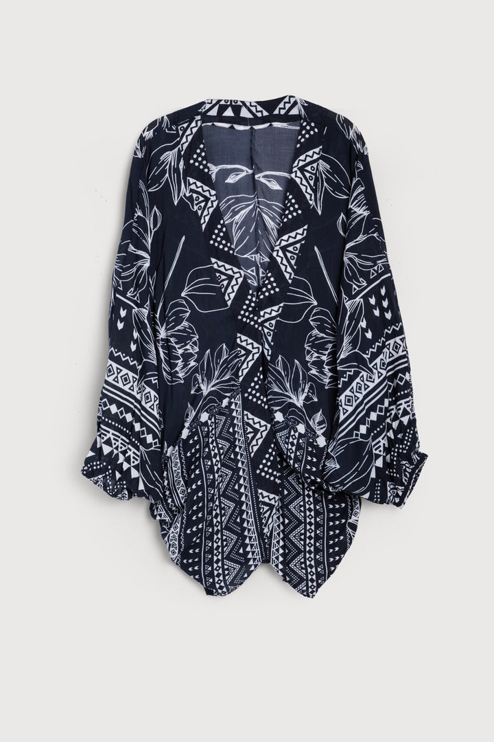 Keira Tribal Print Kimono