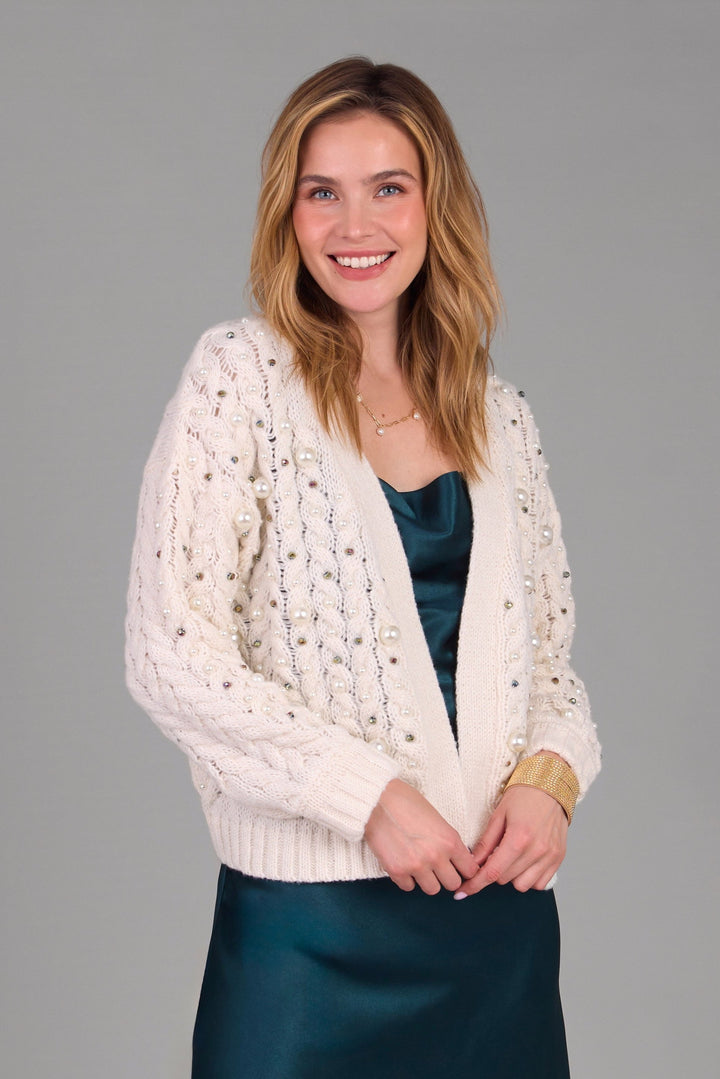 Party Pearl Cardigan