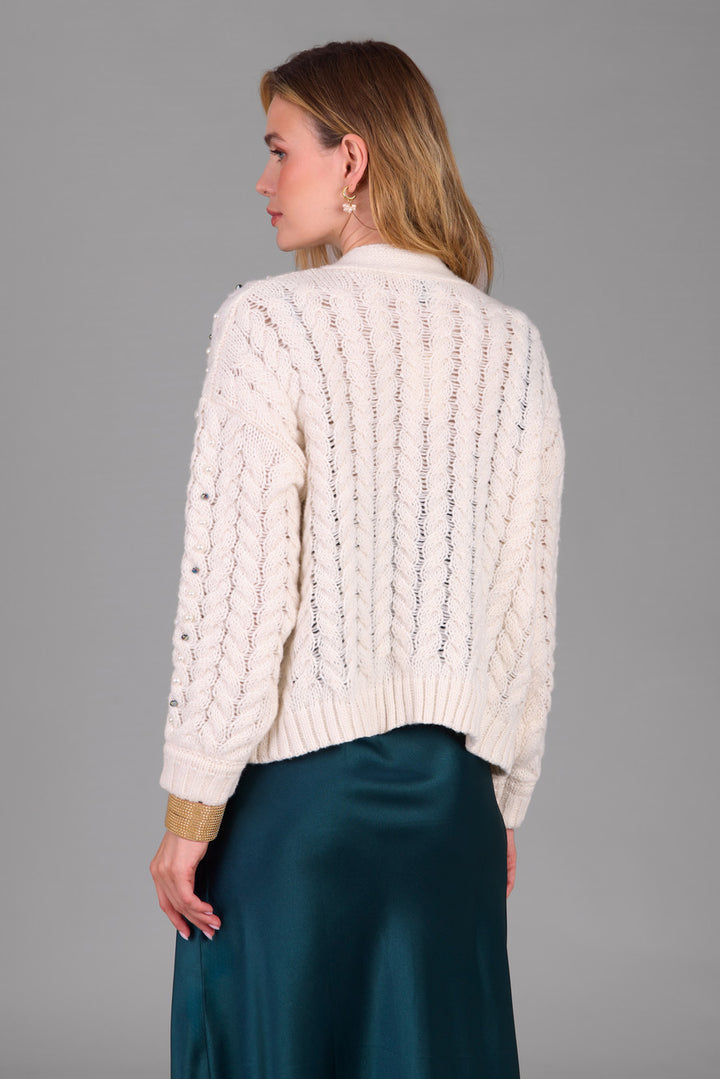 Party Pearl Cardigan