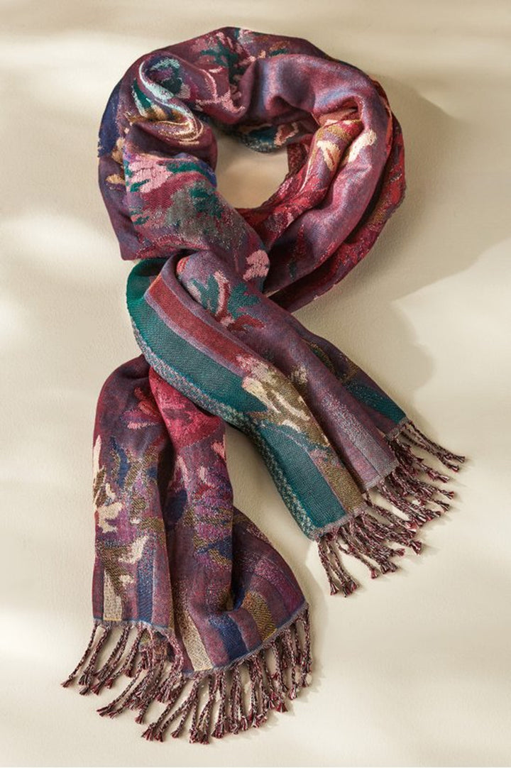 Rosy Reversible Scarf - Multi