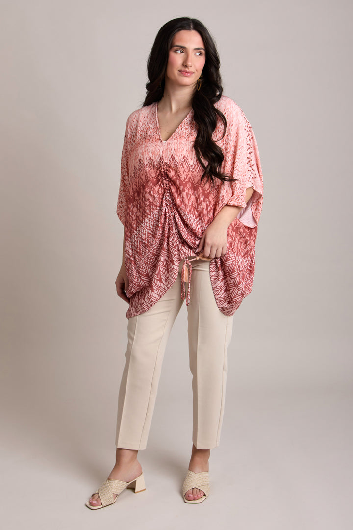 Short Tassel Tie Kaftan