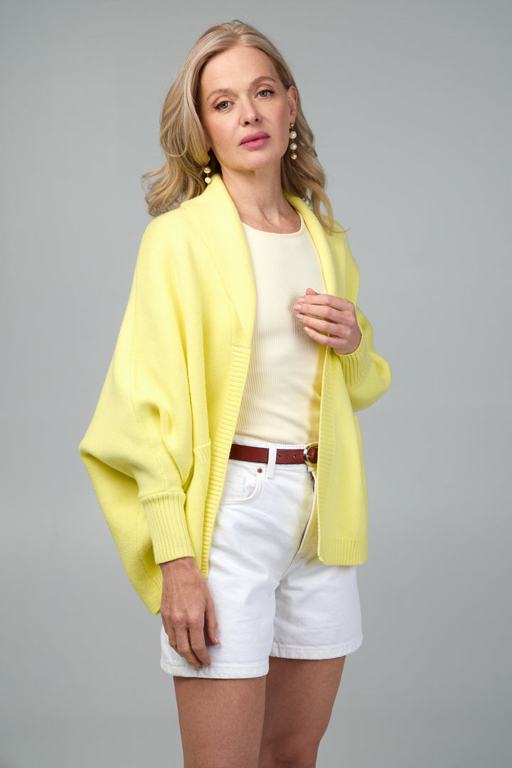 Open Front Oversize Cardigan
