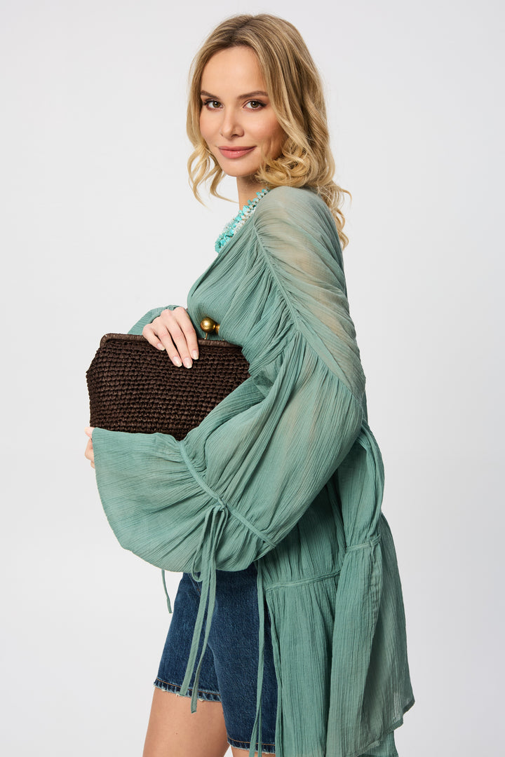 Coastal Breeze Kimono Cover Up