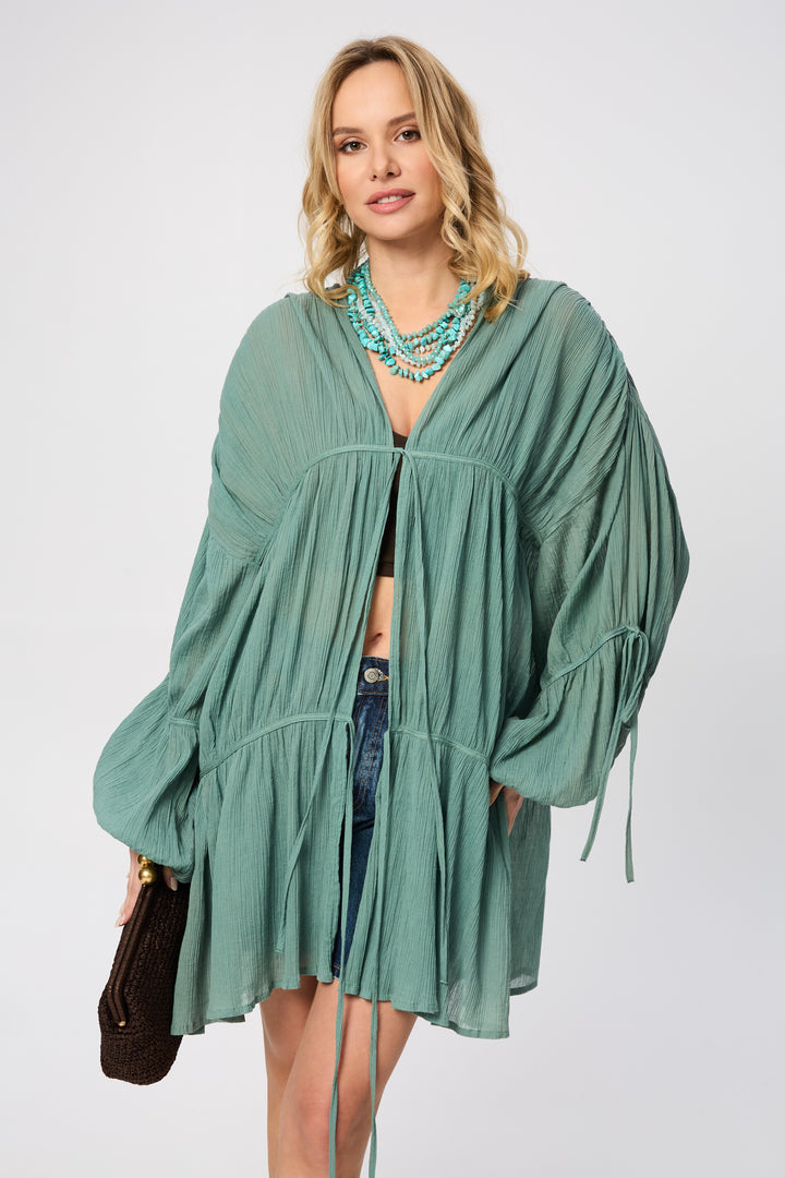 Coastal Breeze Kimono Cover Up