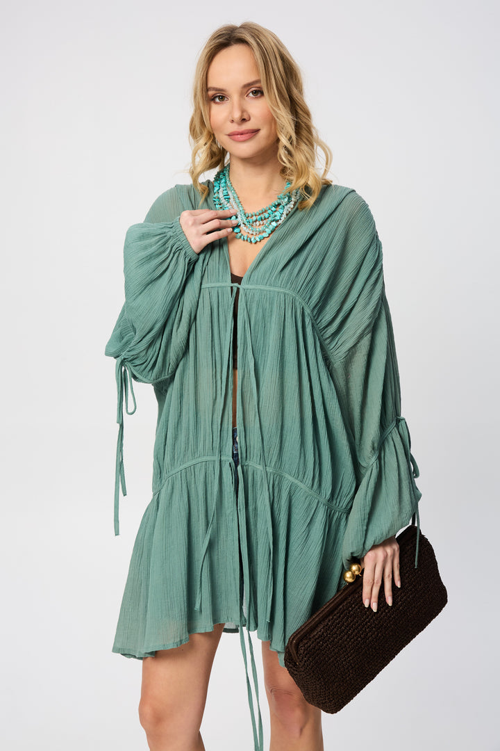 Coastal Breeze Kimono Cover Up