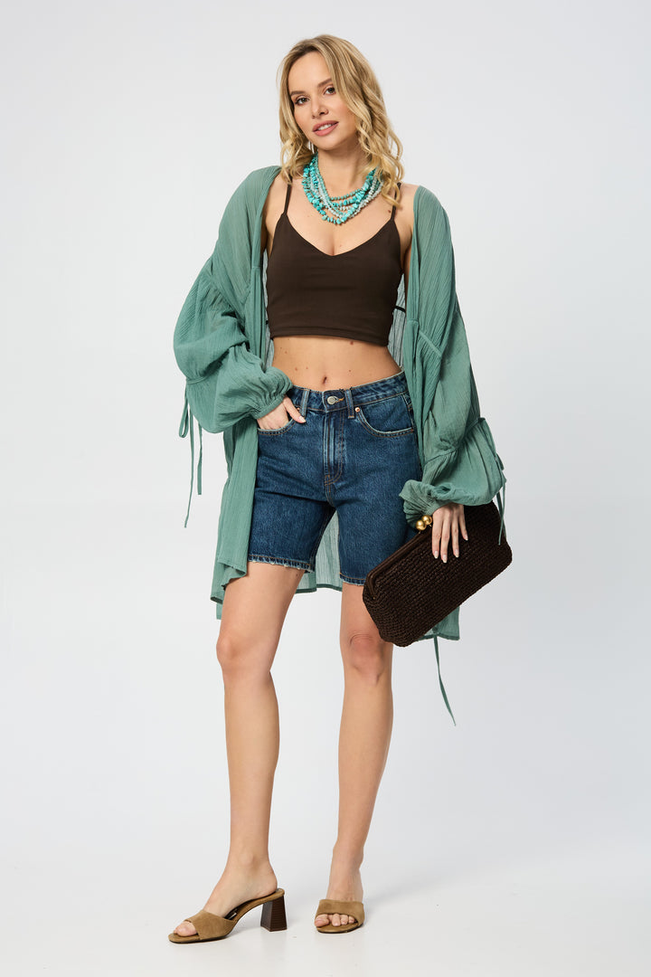 Coastal Breeze Kimono Cover Up