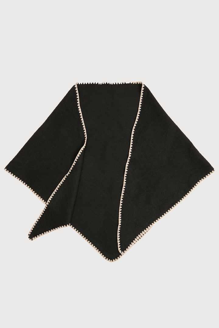 Knitted Triangle Shawl Wrap