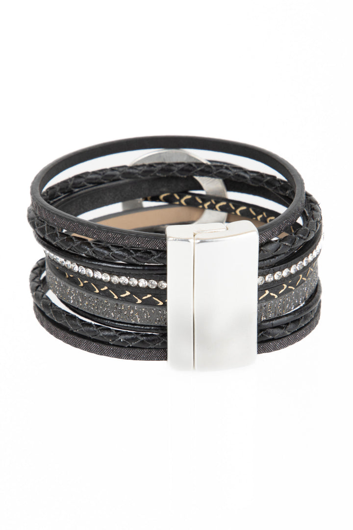 Leather Orbital Bracelet