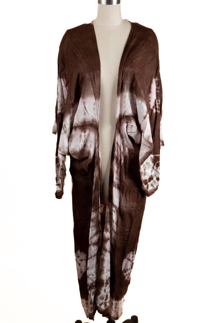 Tie Dye Maxi Kimono