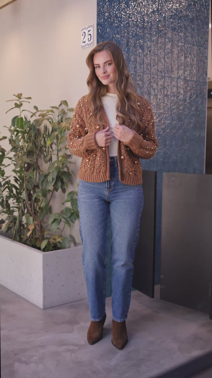 Party Pearl Cardigan