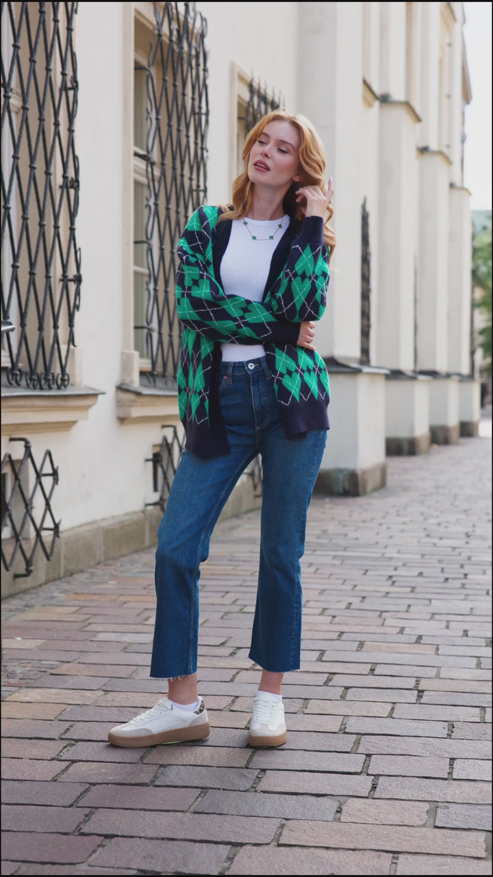 Grandpa Heart Cardigan