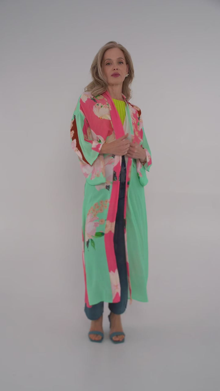 Springtime Florals Kimono