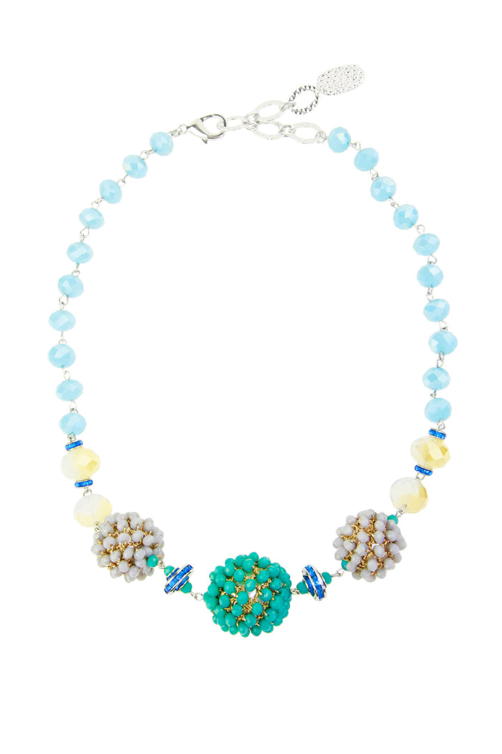Beaded Raspberry Necklace