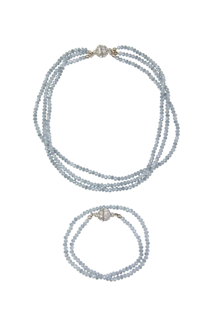 Simply Crystal Long Detachable Necklace