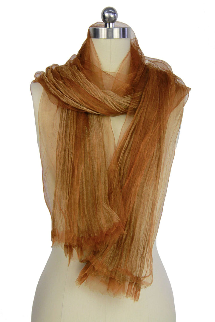 Kalia Pleated Sheer Scarf