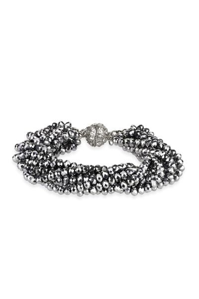 Simply Crystal Multi Strand Bracelet